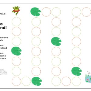 Race to the Pond - Editable Gameboard