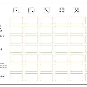 Roll & Read - Editable Gameboard